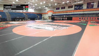 149 lbs Champ. Round 1 - Will Allen, John Carroll University vs Landon Church, Wisconsin-Eau Claire
