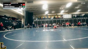 132 lbs Cons. Round 3 - Gideon Gentille, O`Fallon (H.S.) vs Ryker Ash, Fox