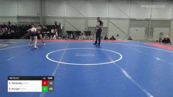 110 lbs Rr Rnd 2 - Claire Solansky, Sisters On The Mat vs Sloane Kruger, Untouchable Mollywhoppers