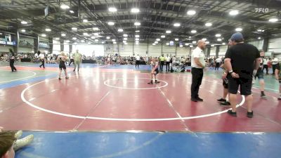 95 lbs Rr Rnd 2 - Ryker McDade, Titan Forge - MS vs David Long, Mat Warriors Green MS - MS