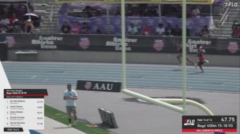 2026 AAU Junior Olympic Games - Youth Girls' 400m, Semi-Finals 1 - Age 17-18