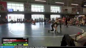 160 lbs Round 1 (6 Team) - Andrew Sheffield, Strong House - Red vs Enzo Gamba, Kame Style