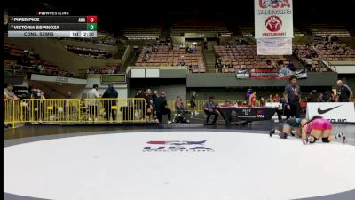 Cons. Semis - Piper Pike, Apex Wrestling Academy vs Victoria Espinoza