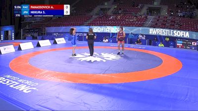 72 kg 1/2 Final - Anastassiya Panassovich, Kazakhstan vs Sumire Niikura, Japan