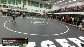 106 lbs Cons. Round 2 - Bobby Hernandez, Cody vs Wyatt Meppen, Thunder Ridge