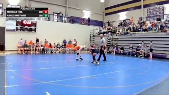 135 lbs Quarterfinals (8 Team) - Kai-Lei Whitmire, LaFayette vs Myracle Hill, Jordan