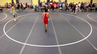 165 lbs Champ. Round 2 - Jadyn Bevans, IA vs Anthony Gutierrez, IL