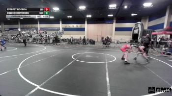 116 lbs Quarterfinal - Everett Roorda, Grindhouse WC vs Cole Christensen, Sanderson Wr Ac