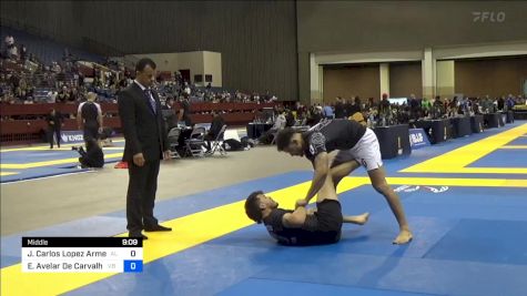 Juan Carlos Lopez Armendariz vs Edurdo Avelar De Carvalho 2024 Pan IBJJF Jiu-Jitsu No-Gi Championship