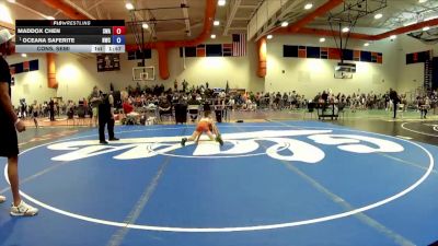 67 lbs Cons. Semi - Oceana Saferite, NOVA Wrestling Club vs Maddox Chen, Scanlan Wrestling Academy