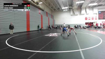 125 lbs Consi Of 8 #2 - Austin Zimmerman, Edinboro - Unatt vs Ernie Perry, Cornell - Unatt