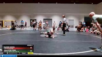 41 lbs Round 2 - Oliver Smith, Carolina Reapers vs Grayson Ford, Eastside Wrestling Club, NC