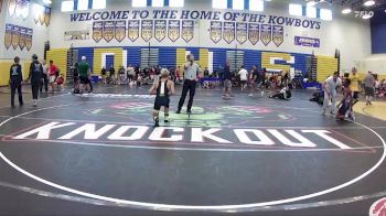 113 lbs Champ. Round 2 - Shawnley Clervoyant, Cowboy Wrestling Club vs Cameron Gill, Brevard FCA