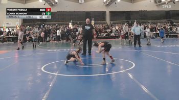 57 lbs Rr Rnd 6 - Vincent Padilla, Mat Assassins White - ESE vs Logan Morrow, Cordoba Trained - ESE