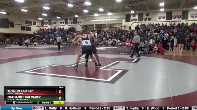 285 lbs Cons. Round 3 - Nathaniel Palmarez, South Tama County vs Trystin Lashley, Mount Vernon