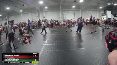 115/125 Round 1 - Jackson Brady, Rivertown Wrestling vs Harleigh Wiley, Morris Fitness