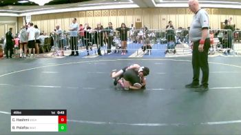 46 lbs Semifinal - Celine Hashmi, SoCal Hammers vs Brandon Palafox, Southwest Stallions WC