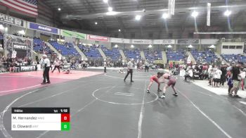 116 lbs Quarterfinal - Maddux Hernandez, Mwd vs Drayger Cloward, Uintah WC