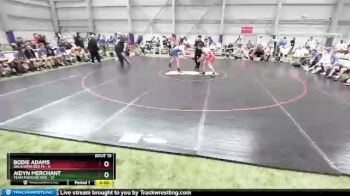 170 lbs Quarters & 1st Wb (16 Team) - Bodie Adams, Oklahoma Red FS vs Aidyn Merchant, Team Missouri Red