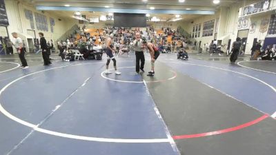 120 lbs Cons. Round 4 - Ernesto Sanchez, Centennial vs Fidel De La Torre, Santa Monica