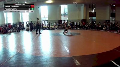 67 lbs Cons. Round 2 - Jaden Watts, Nova WC vs Cole Zabriskie, Richmond Wrestling Club