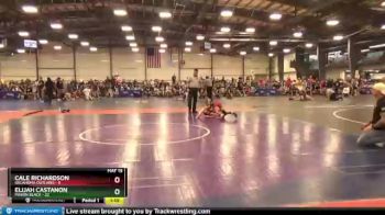 76 lbs Round 3 - Elijah Castanon, Minion Black vs Cale Richardson, Oklahoma Outlaws