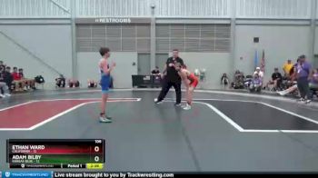 106 lbs Semis & 1st Wrestleback (8 Team) - Ethan Ward, California vs Adam Bilby, Kansas Blue