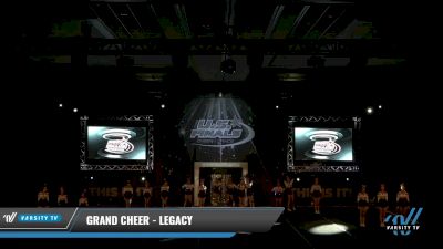 Grand Cheer - Legacy [2021 L3 Junior Day 1] 2021 The U.S. Finals: Grapevine