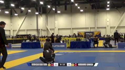 Nobuhiro Sawada vs Everton Celio De Souza Teixeira 2024 World IBJJF Jiu-Jitsu No-Gi Championship