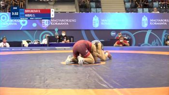 49 kg 1/4 Final - Violetta Biriukova, Russia vs Sevim Akbas, Turkey