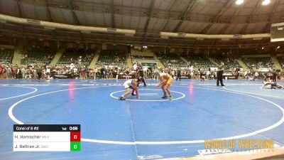 84 lbs Consi Of 8 #2 - Harper Hamacher, MN Elite vs Jarron Beltran Jr., Sunnyside Wrestling Club