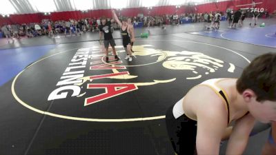 157 lbs Round 3 (8 Team) - Carter Flick, Cameron B vs Bane Metcalf, Roncalli B