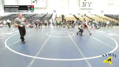 144 lbs Cons. Round 5 - Hutch Hutchins, Club Not Listed vs Edward Nasimov, Willpower Wrestling Club