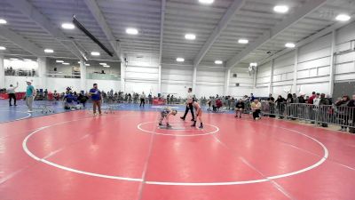 87 lbs Quarterfinal - Liam Hansen, ME Trappers WC vs Jacob Sandoval, Danbury