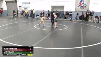 70 lbs Round 1 - Liam Keller, Bethel Freestyle Wrestling Club vs Elijah Edmunds, Soldotna Whalers Wrestling Club