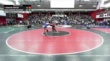 110 lbs Cons. Round 2 - Leinahje Aguilar, Northgate vs Sophia Morrison Mosbarger, Justin-Siena