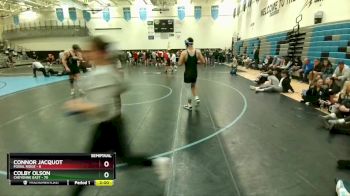 190 lbs Semis (4 Team) - Colby Olson, Cheyenne East vs Connor Jacquot, Fossil Ridge