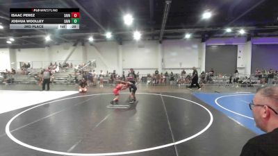 74 lbs 3rd Place - Isaac Perez, Savage House WC vs Joshua Woolley, Savage House WC