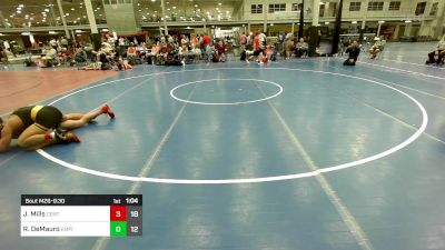 147 lbs Quarterfinal - Jordan Mills, Centurion vs Robert DeMauro, Empire Wrestling Academy Gold