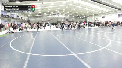120 lbs Champ. Rd Of 16 - Roman Tuttle, Wichita Training Center vs Lucas Stirling, Camel Kids Wrestling