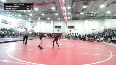 126 lbs Round Of 16 - Mason Connetti, Killingly vs Deron Daley, Granby