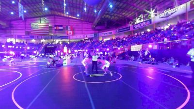 126 lbs Consi Of 32 #2 - Demes Kilby, Chain Wrestling vs Titan Crabbs, Unattached