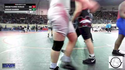 200 lbs Round Of 64 - Brixton Coker, Mustang Middle School vs Liam Day, Pryor Tigers Wrestling