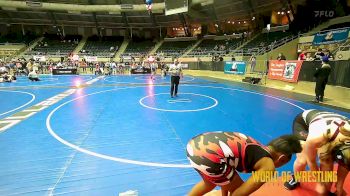 150 lbs 5th Place - Jamaria Johnson-Reed, Rhodes Supreme Avengers vs Makenna Howell, Prodigy Wrestling