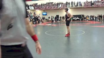 165 lbs Champ. Round 2 - Titus Hughes, North Marion vs Joseph Finnigan, Southridge