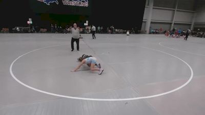 63.2-69.3 lbs Cons. Quarters - Hadley Slabaugh, Alber Athletics Wrestling Club vs Tennesselynn Goodner, Prodigy Wrestling