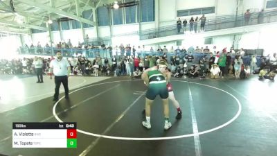 190 lbs Consolation - Achilles Violette, Riverside Rascals vs Max Topete, Topete Bros