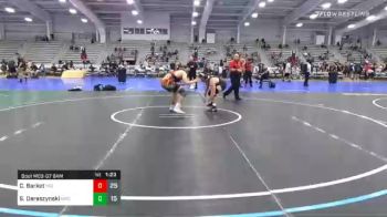 195 lbs Prelims - Connor Barket, Indiana Outlaws Black vs Sawyer Dereszynski, Grainhouse Wrestling Club