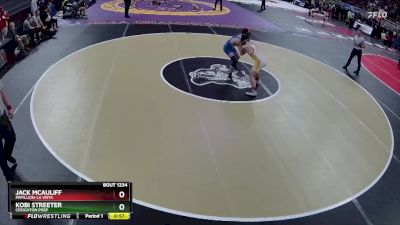 Cons. Round 2 - Kobi Streeter, Creighton Prep vs Jack McAuliff, Papillion-La Vista