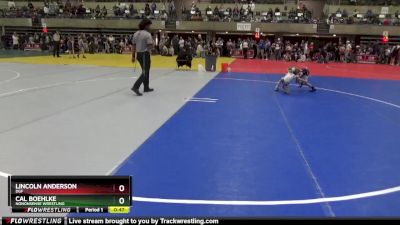 45 lbs Round 2 - Cal Boehlke, Nononsense Wrestling vs Lincoln Anderson, DGF